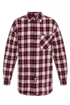 Used-look checked shirt, zdjęcie 1 Used-look checked shirt od Diesel
